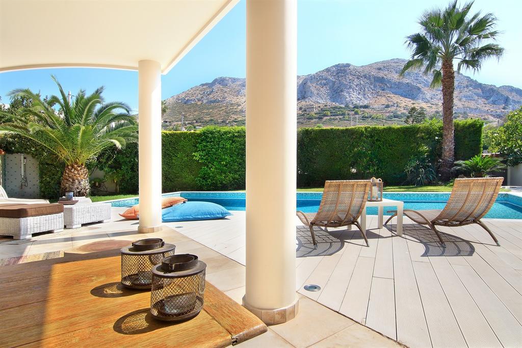 Luxury Villa Sea Melody Palaiá Fókaia エクステリア 写真