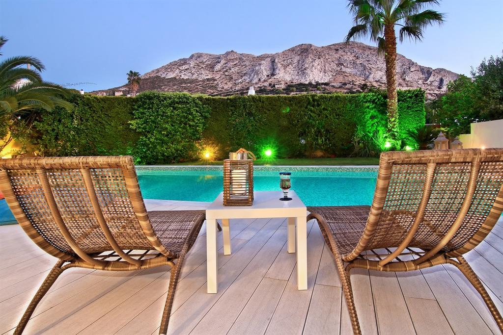 Luxury Villa Sea Melody Palaiá Fókaia エクステリア 写真