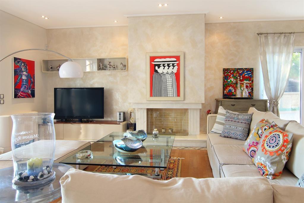 Luxury Villa Sea Melody Palaiá Fókaia エクステリア 写真